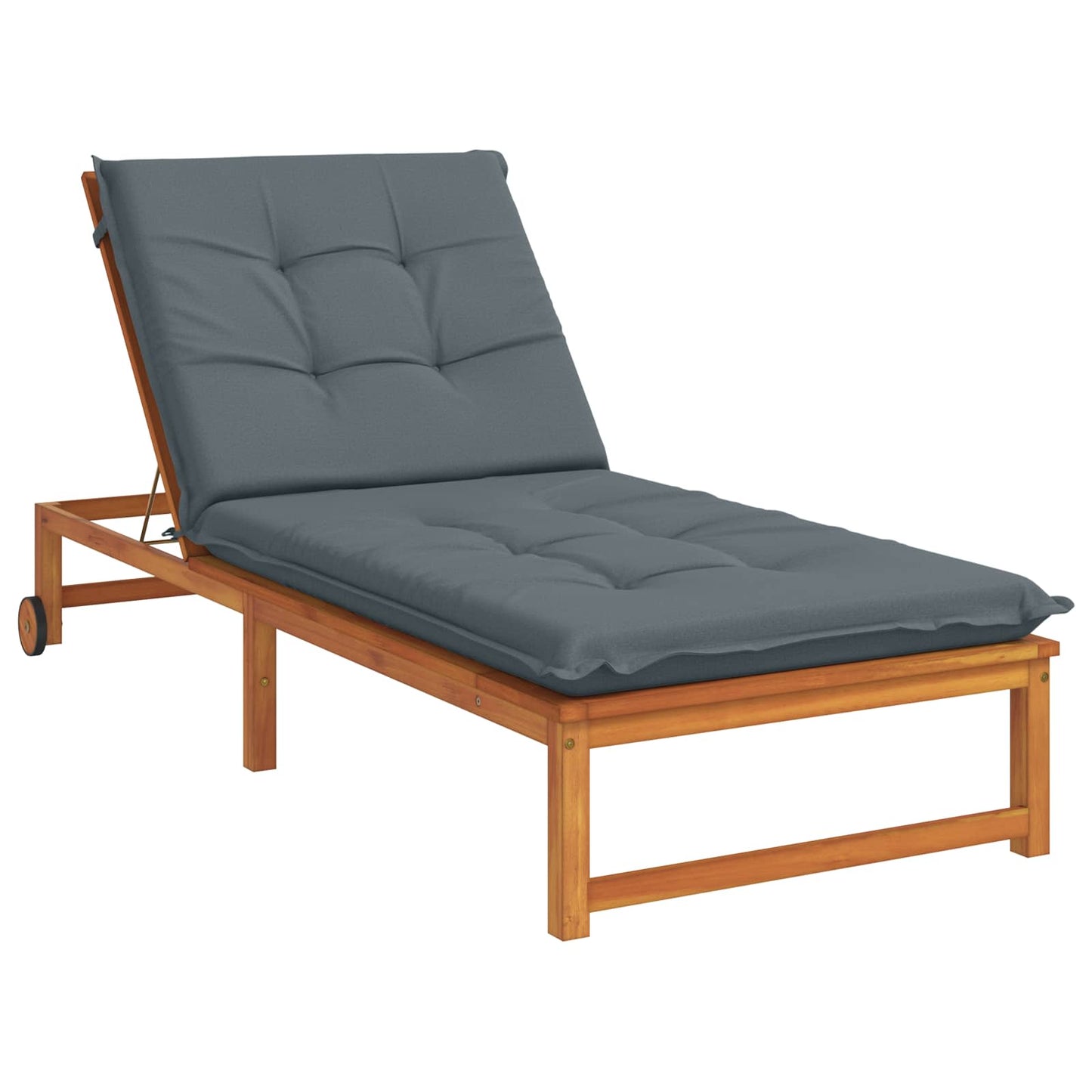 vidaXL Sunlounger Cushion GEMERT 100% Polyester Blue 190 x 70 x 9 cm