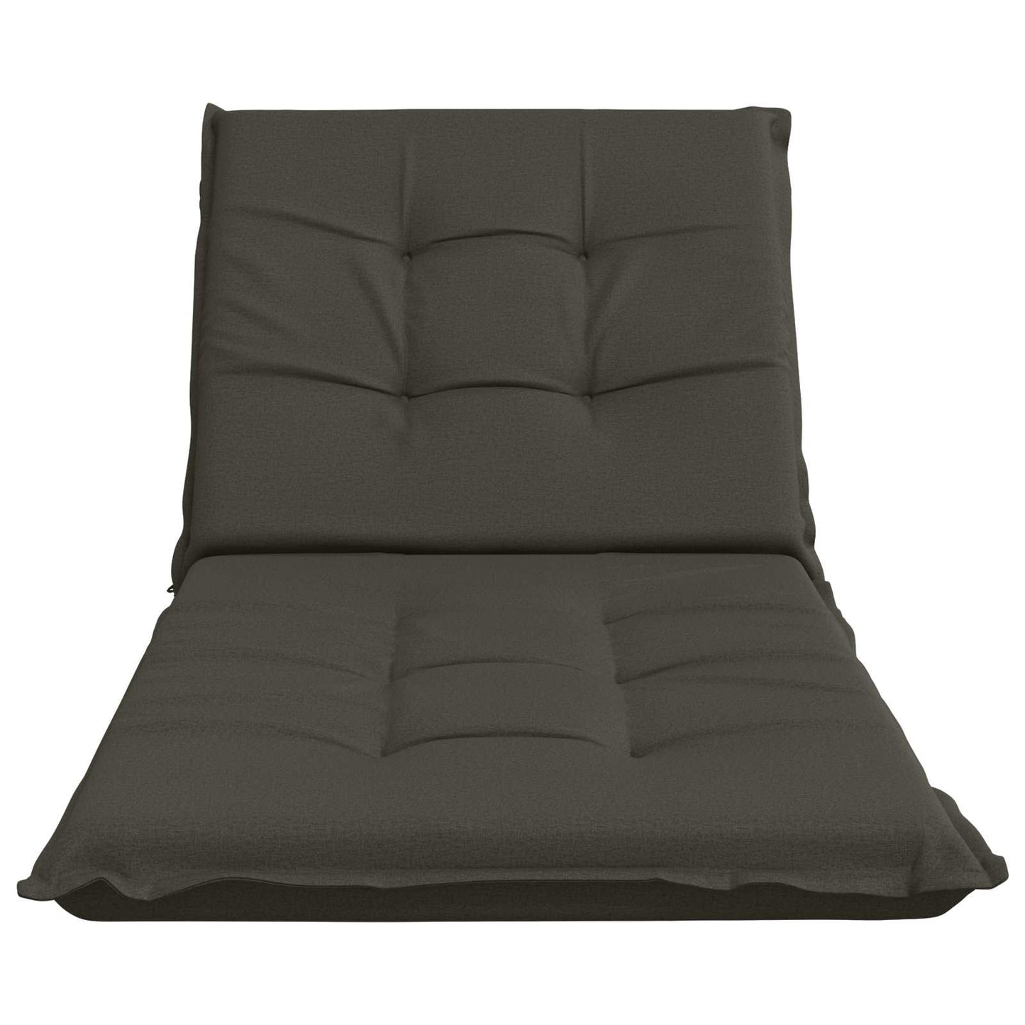 vidaXL Sunlounger Cushion GEMERT 100% Polyester Anthracite