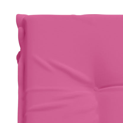 vidaXL Sunlounger Cushion GEMERT 100% Polyester Pink 190 x 70 x 9 cm