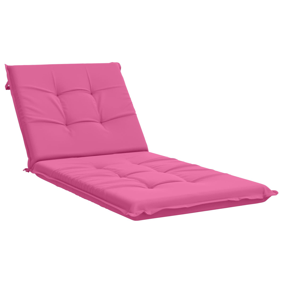 vidaXL Sunlounger Cushion GEMERT 100% Polyester Pink 190 x 70 x 9 cm