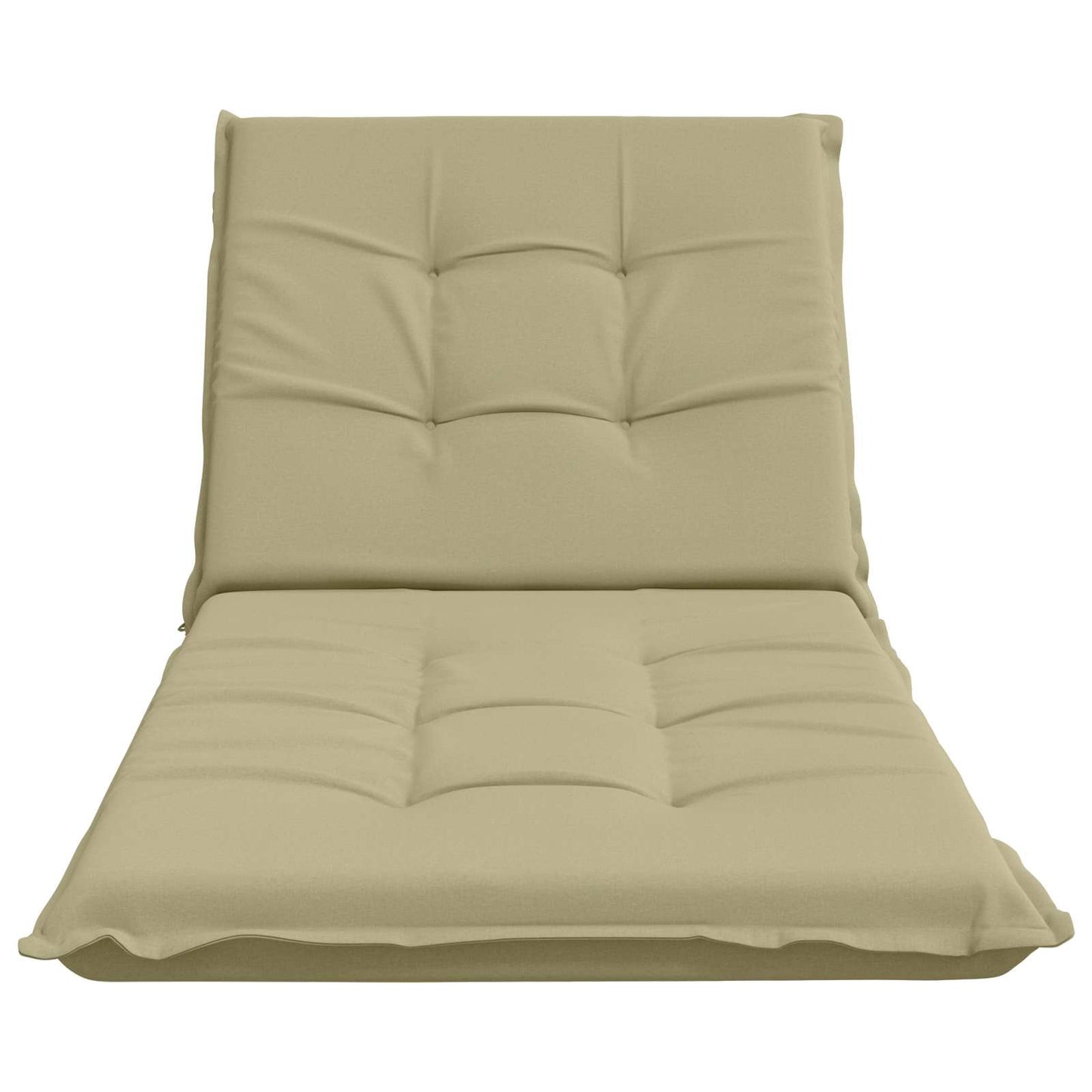 vidaXL Sunlounger Cushion GEMERT 100% Polyester Light Green