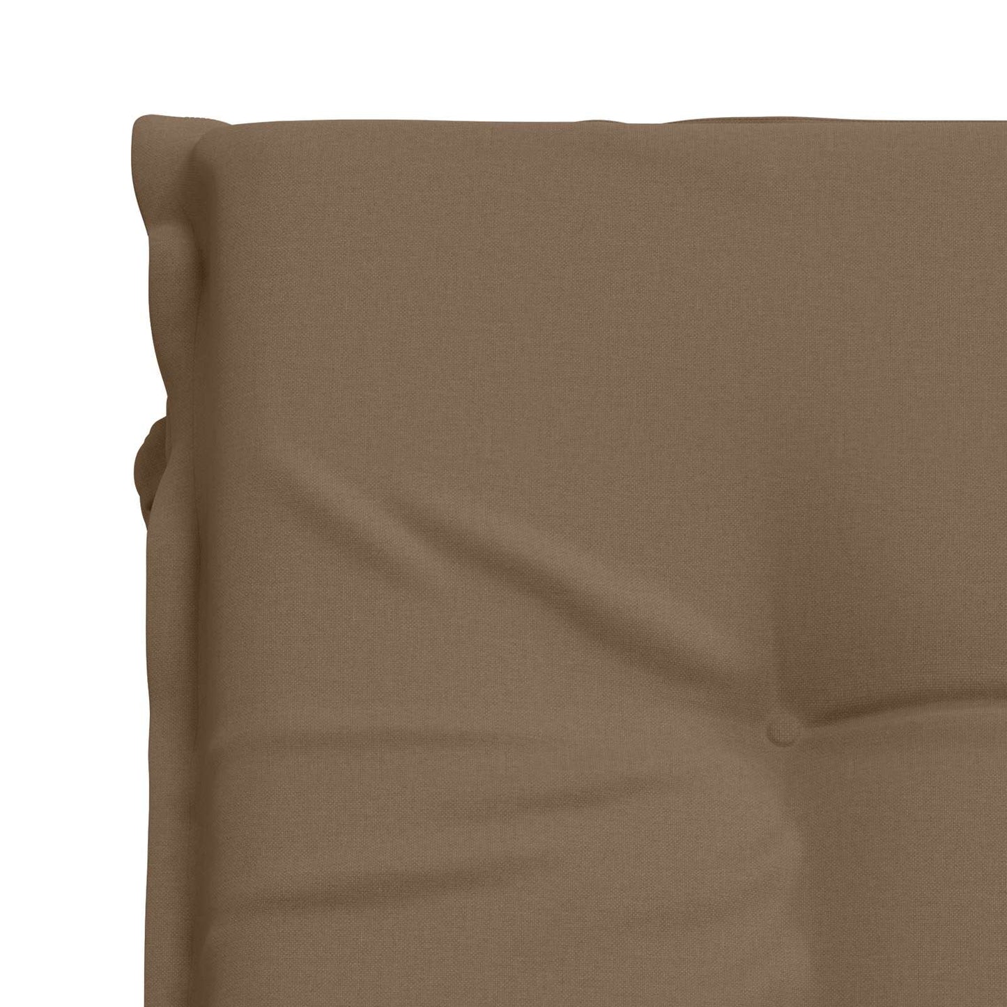 vidaXL Sunlounger Cushion GEMERT 100% Polyester Taupe 190 x 80 x 9 cm