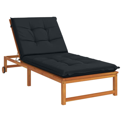 vidaXL Sunlounger Cushion GEMERT 100% Polyester Dark Blue