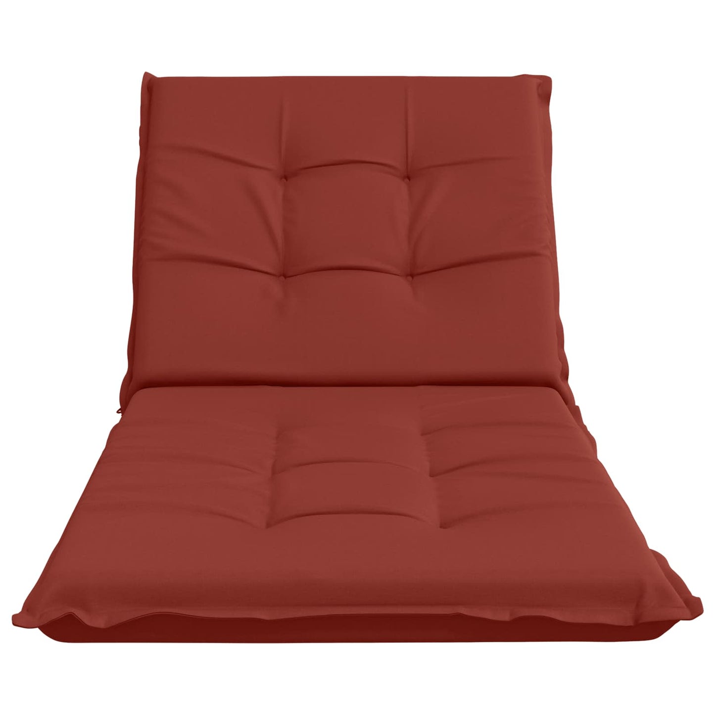 vidaXL Sunlounger Cushion GEMERT 100% Polyester Red 190 x 80 x 9 cm
