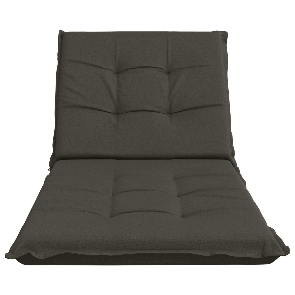 vidaXL Sunlounger Cushion GEMERT 100% Polyester Anthracite