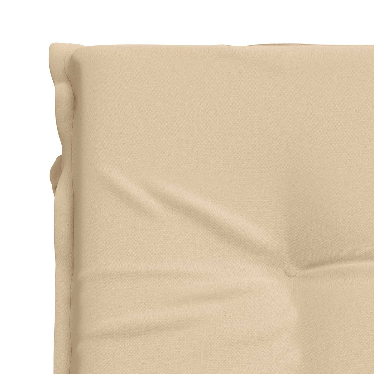 vidaXL Sunlounger Cushion GEMERT 100% Polyester Cream 190 x 80 x 9 cm
