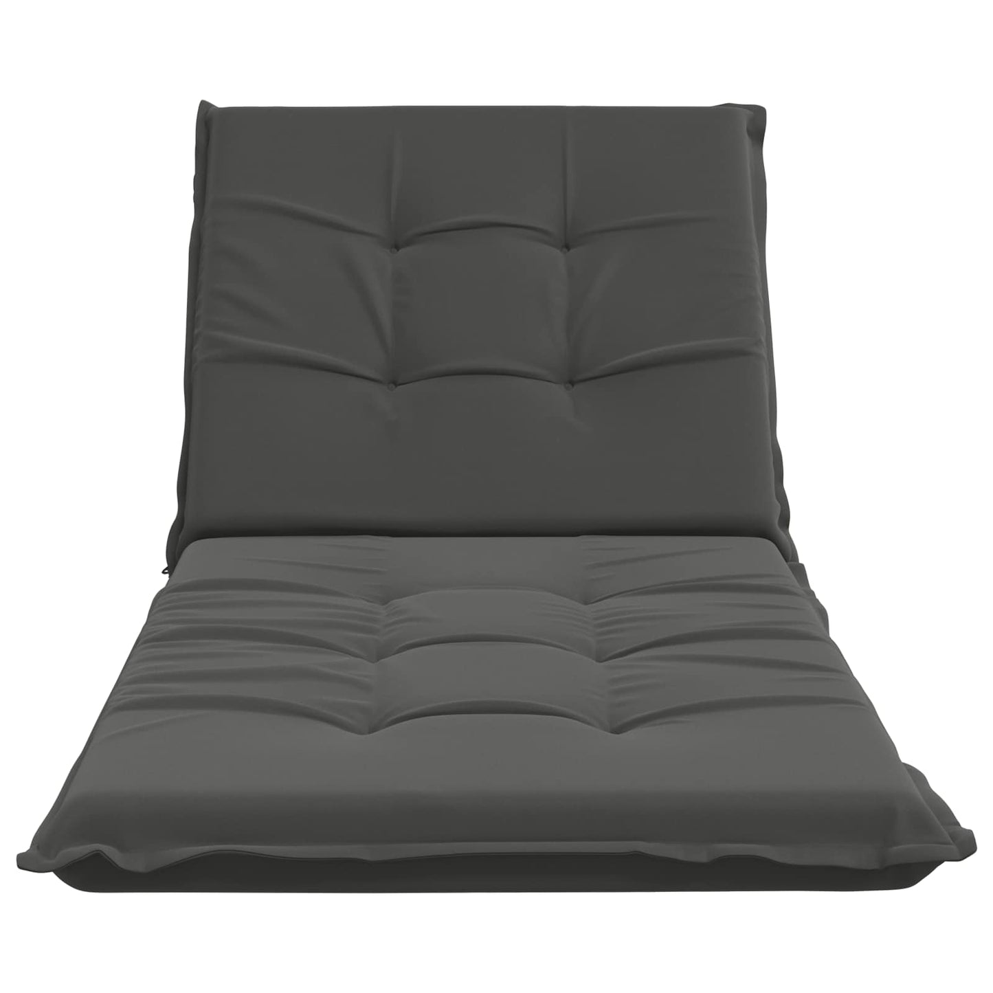 vidaXL Sunlounger Cushion GEMERT 100% Polyester Anthracite