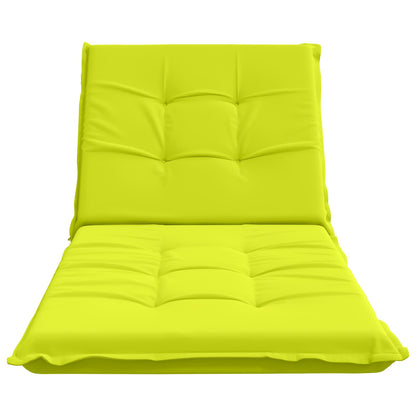 vidaXL Sunlounger Cushion GEMERT 100% Polyester Bright Green