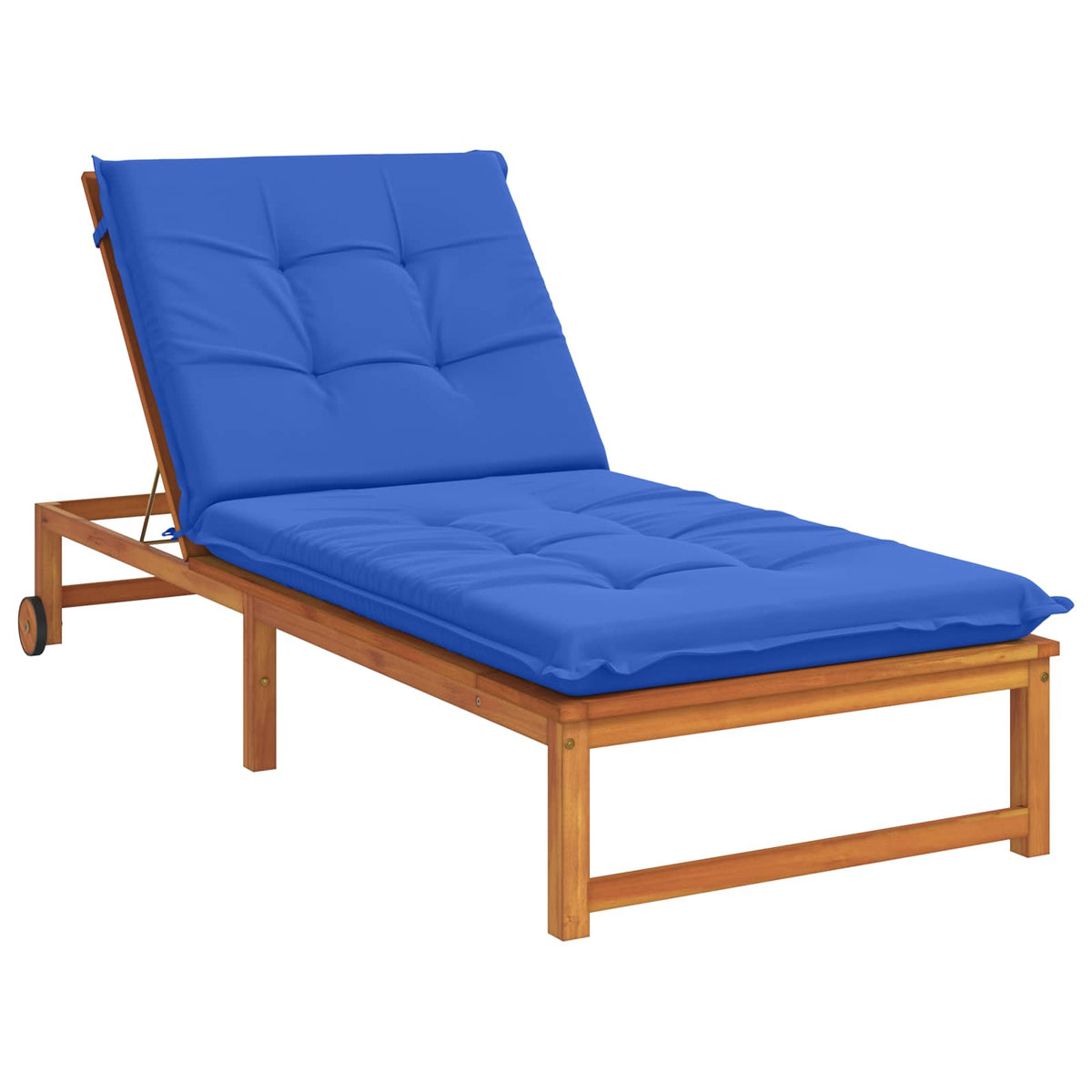 vidaXL Sunlounger Cushion GEMERT 100% Polyester Royal Blue