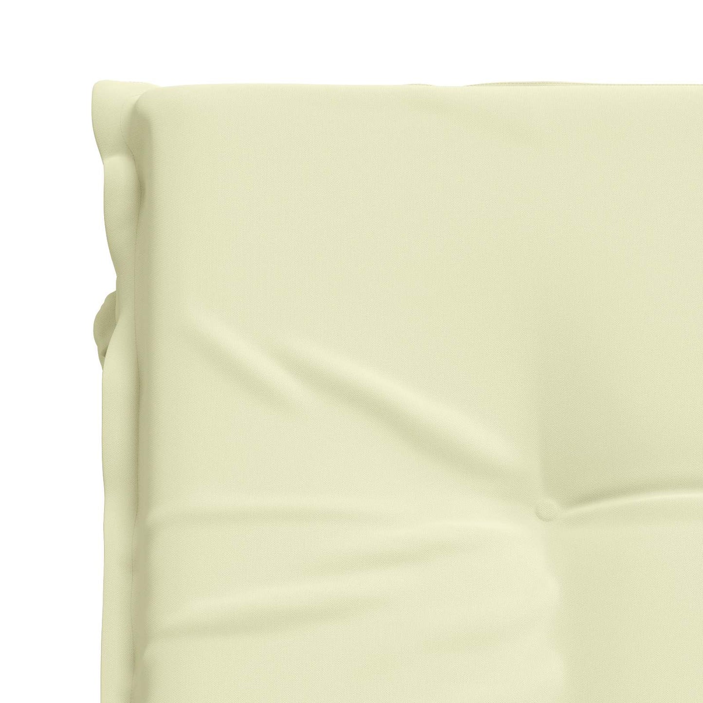 vidaXL Sunlounger Cushion GEMERT 100% Polyester Cream 190 x 80 x 9 cm