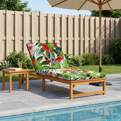 vidaXL Sunlounger Cushion GEMERT 100% Polyester Multicolour