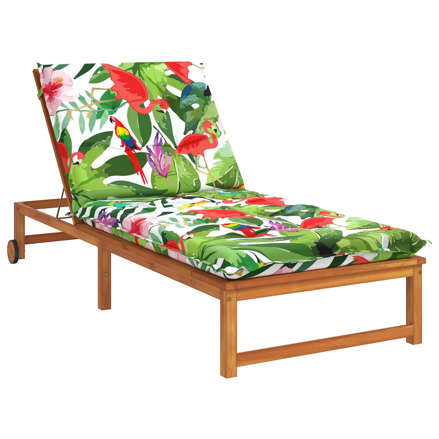 vidaXL Sunlounger Cushion GEMERT 100% Polyester Multicolour