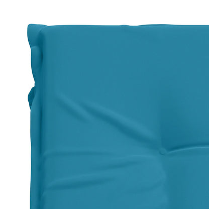 vidaXL Sunlounger Cushion GEMERT 100% Polyester Light Blue