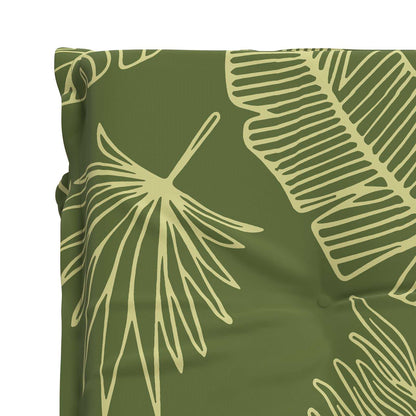 vidaXL Sunlounger Cushion GEMERT 100% Polyester Leaf Design