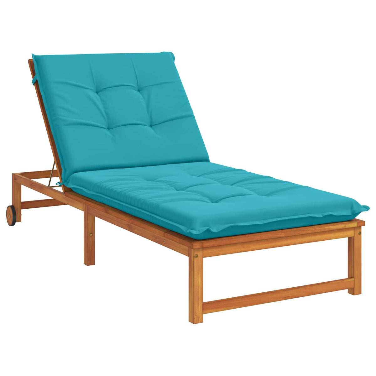 vidaXL Sunlounger Cushion GEMERT 100% Polyester Turquoise