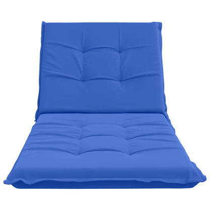 vidaXL Sunlounger Cushion GEMERT 100% Polyester Royal Blue