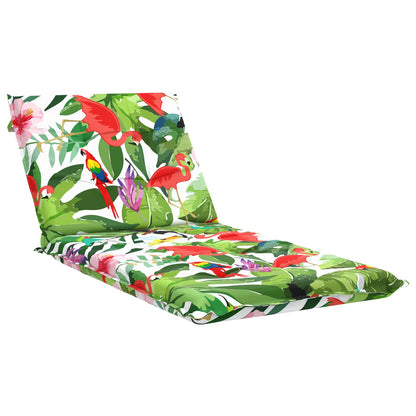 vidaXL Sunlounger Cushion GEMERT 100% Polyester Multicolour