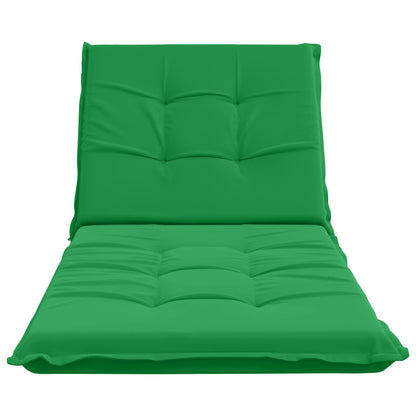 vidaXL Sunlounger Cushion GEMERT 100% Polyester Green 190 x 90 x 9 cm