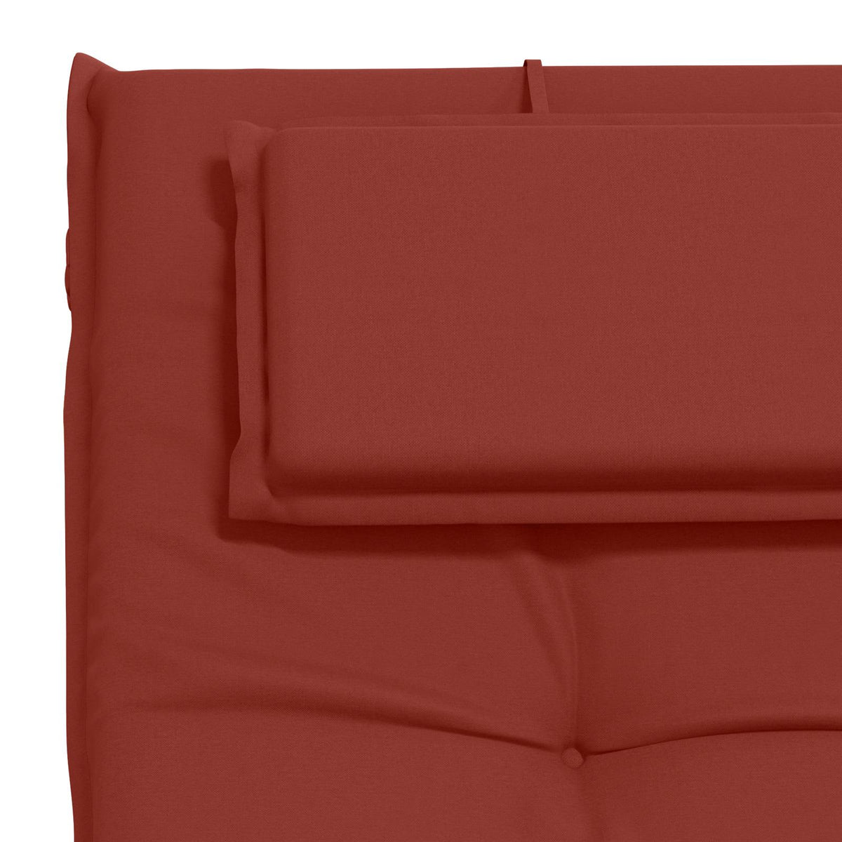 vidaXL Sunlounger Cushion GEMERT 100% Polyester Red 190 x 50 x 9 cm