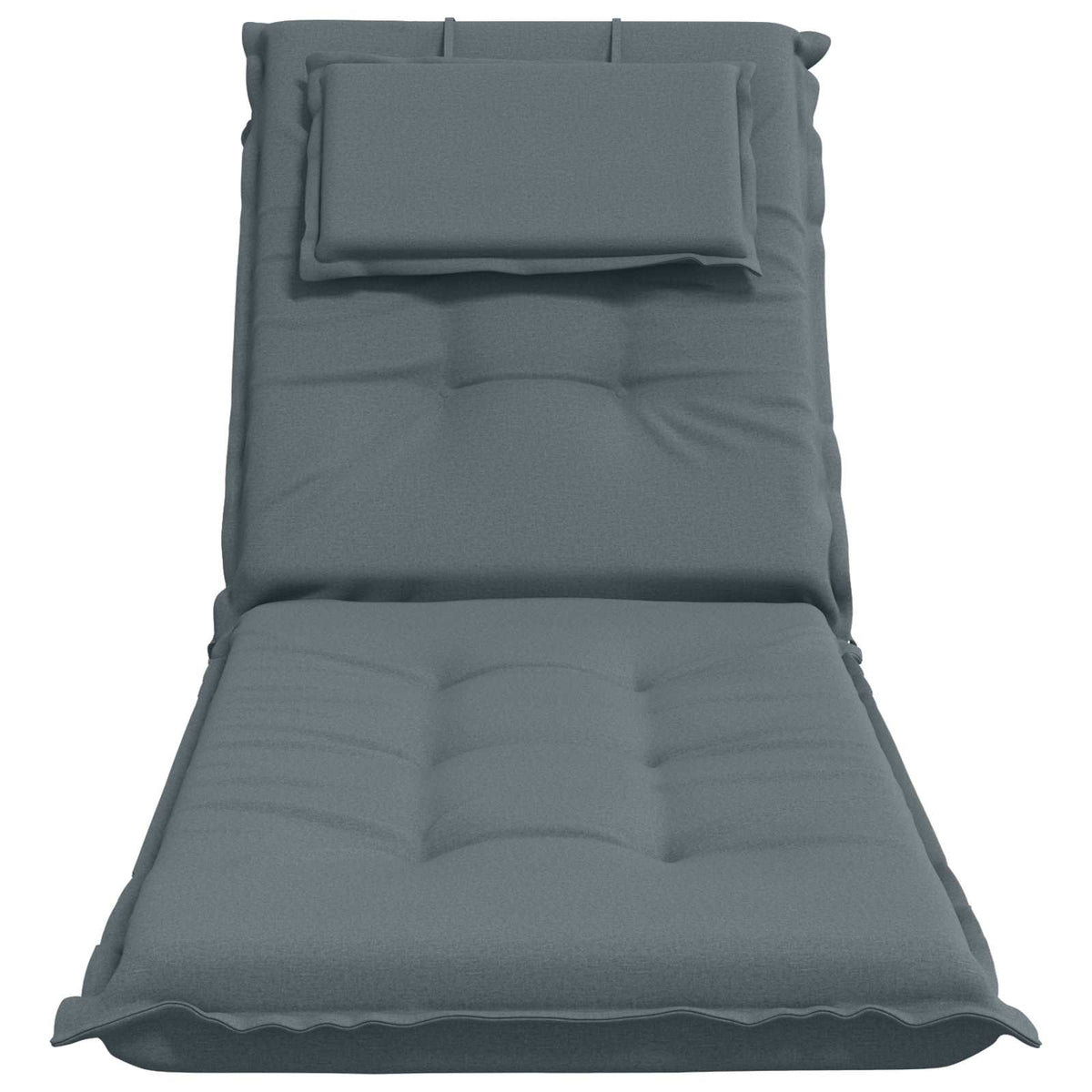 vidaXL Sunlounger Cushion GEMERT 100% Polyester Blue 190 x 60 x 9 cm