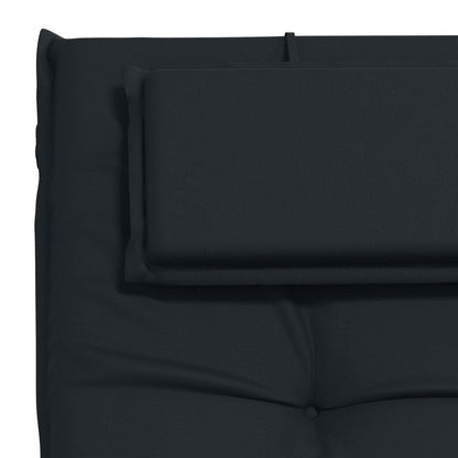 vidaXL Sunlounger Cushion GEMERT 100% Polyester Dark Blue