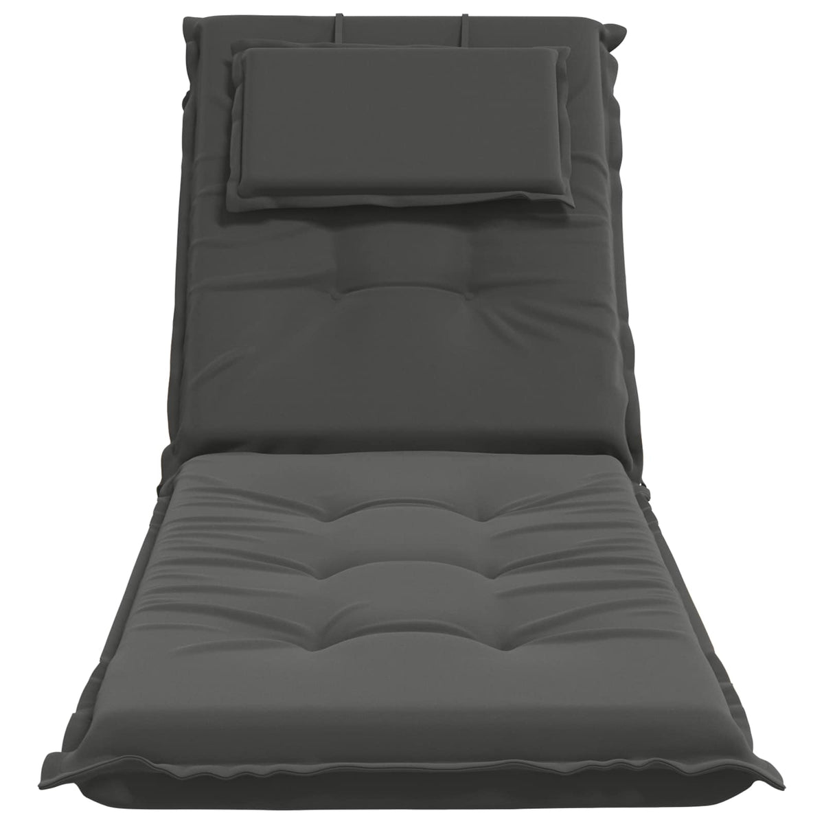 vidaXL Sunlounger Cushion GEMERT 100% Polyester Anthracite