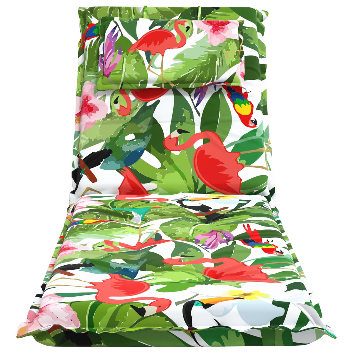 vidaXL Sunlounger Cushion GEMERT 100% Polyester Multicolour