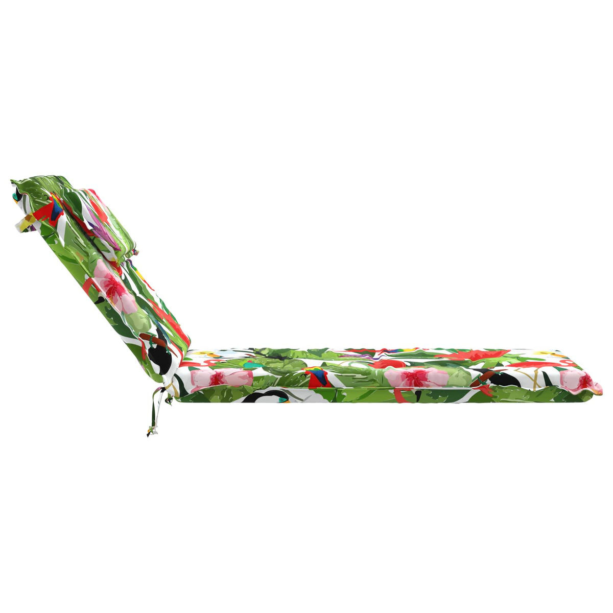 vidaXL Sunlounger Cushion GEMERT 100% Polyester Multicolour