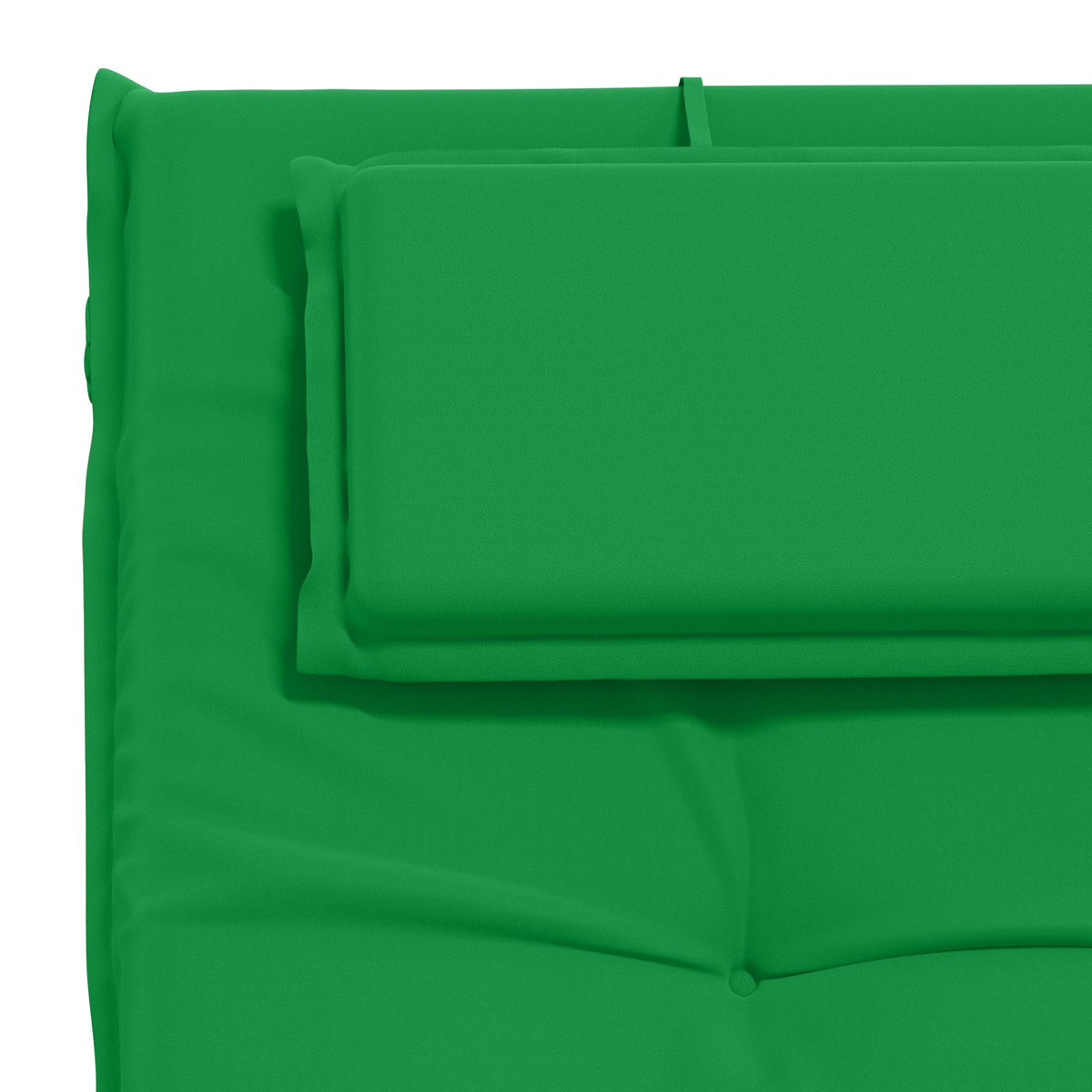 vidaXL Sunlounger Cushion GEMERT 100% Polyester Green 190 x 60 x 9 cm