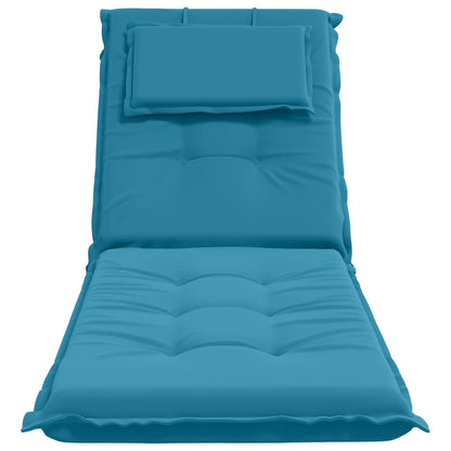 vidaXL Sunlounger Cushion GEMERT 100% Polyester Light Blue
