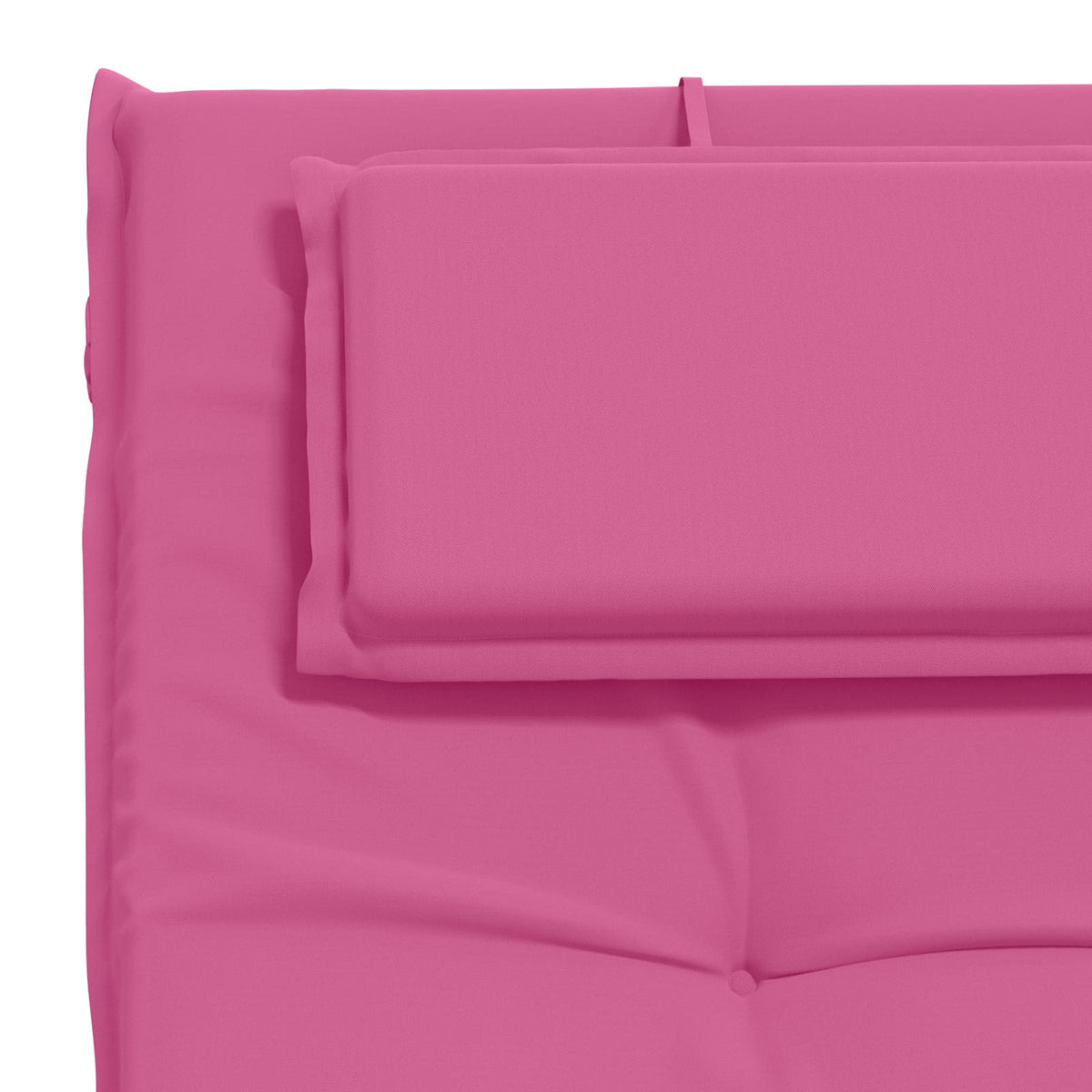 vidaXL Sunlounger Cushion GEMERT 100% Polyester Pink 190 x 60 x 9 cm