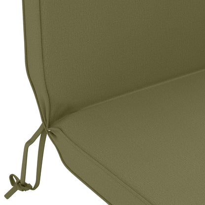 vidaXL Sun Lounger Cushion 100% Polyester Olive Green 55 x 124 x 5 cm