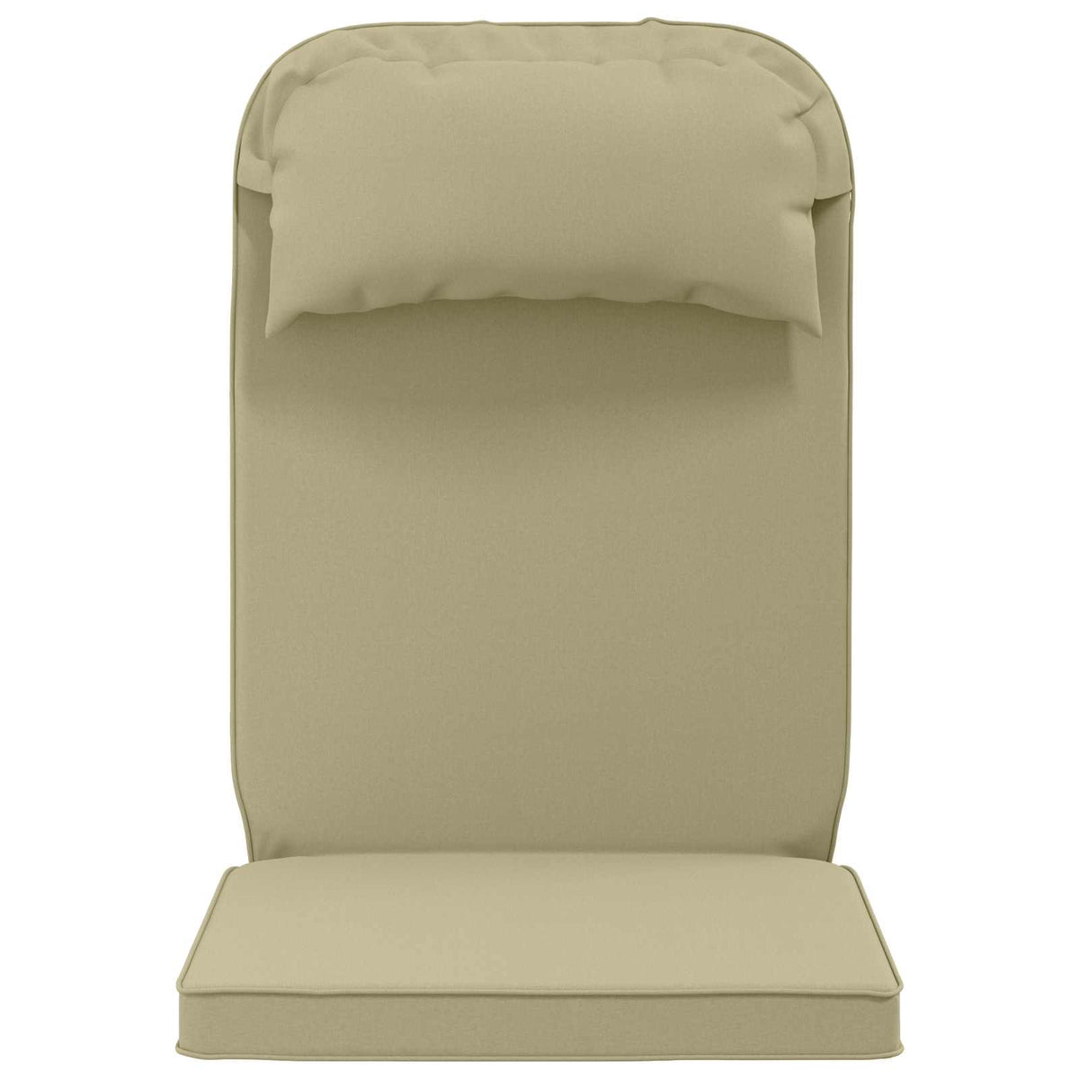 vidaXL Sun Lounger Cushion 100% Polyester Light Green 55 x 124 x 5 cm
