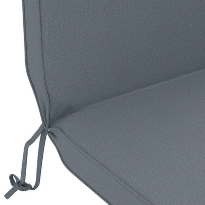 vidaXL Adirondack Chair Cushion 100% Polyester Blue 124 x 55 x 5 cm