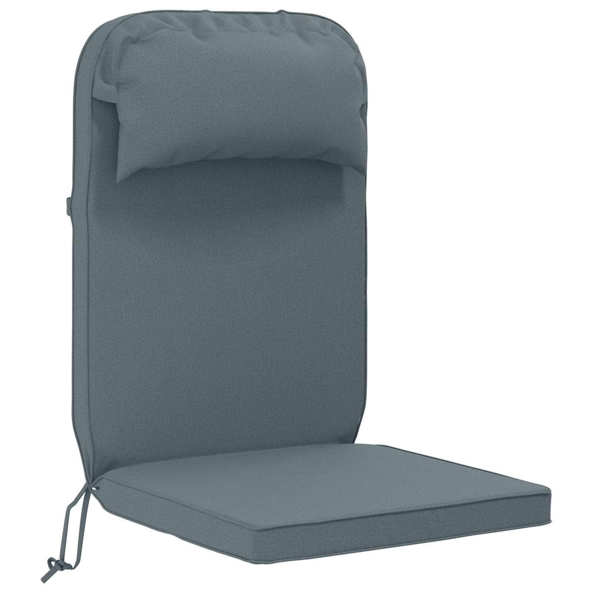 vidaXL Adirondack Chair Cushion 100% Polyester Blue 124 x 55 x 5 cm