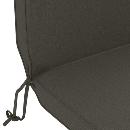 vidaXL Sun Lounger Cushion 100% Polyester Anthracite 55 x 124 x 5 cm