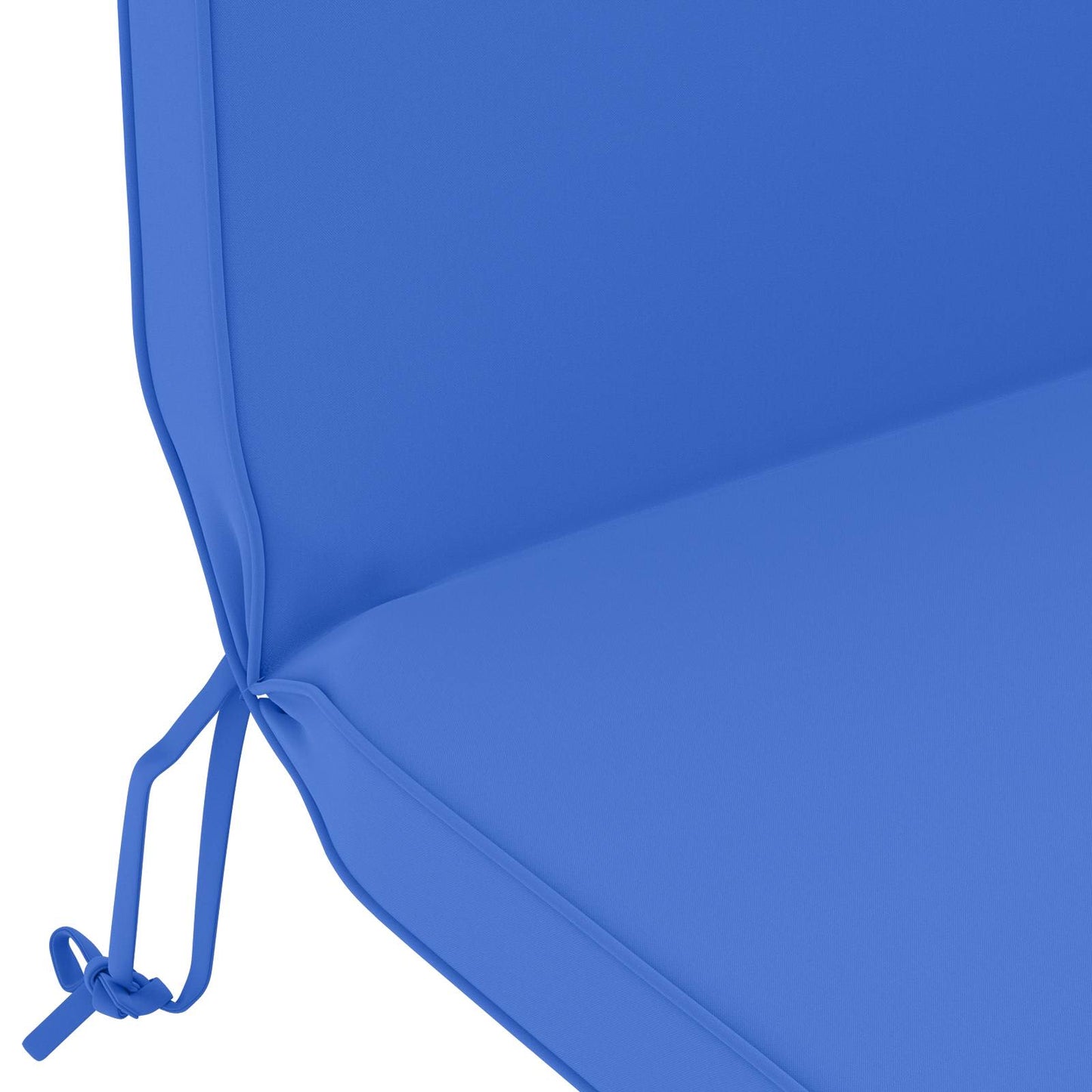 vidaXL Sun Lounger Cushion 100% Polyester Royal Blue 55 x 124 x 5 cm