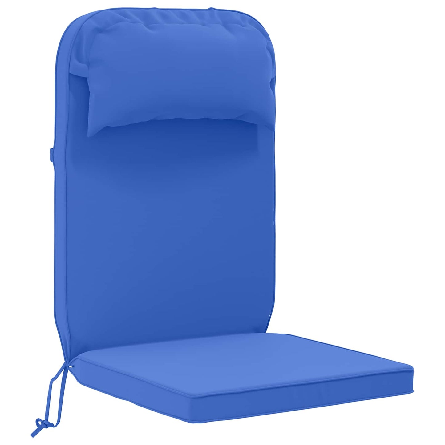 vidaXL Sun Lounger Cushion 100% Polyester Royal Blue 55 x 124 x 5 cm