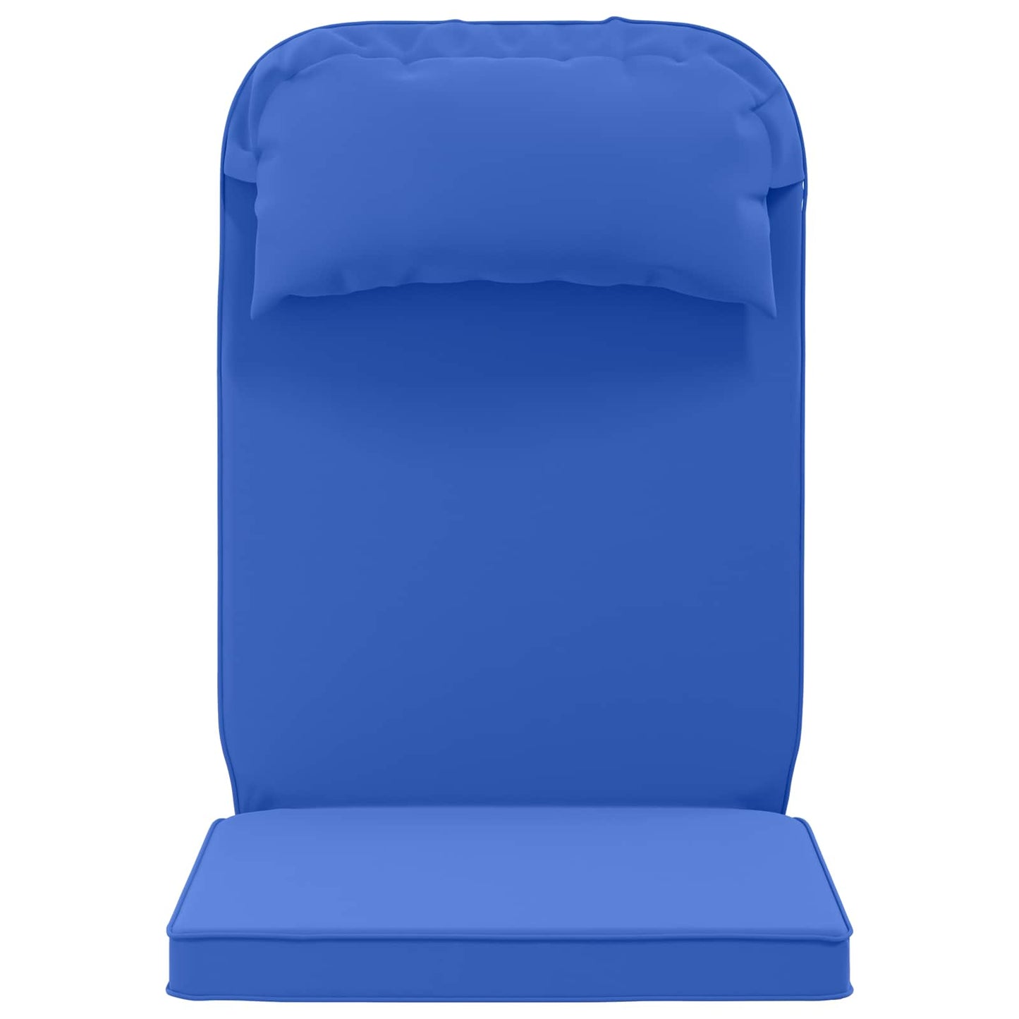 vidaXL Sun Lounger Cushion 100% Polyester Royal Blue 55 x 124 x 5 cm