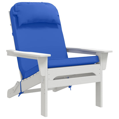 vidaXL Sun Lounger Cushion 100% Polyester Royal Blue 55 x 124 x 5 cm