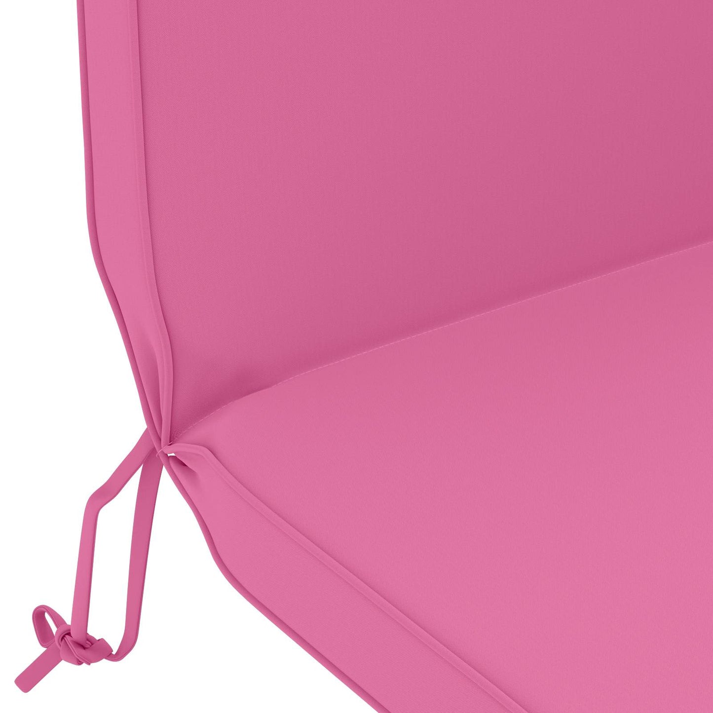 vidaXL Sun Lounger Cushion 100% Polyester Pink 55 x 124 x 5 cm