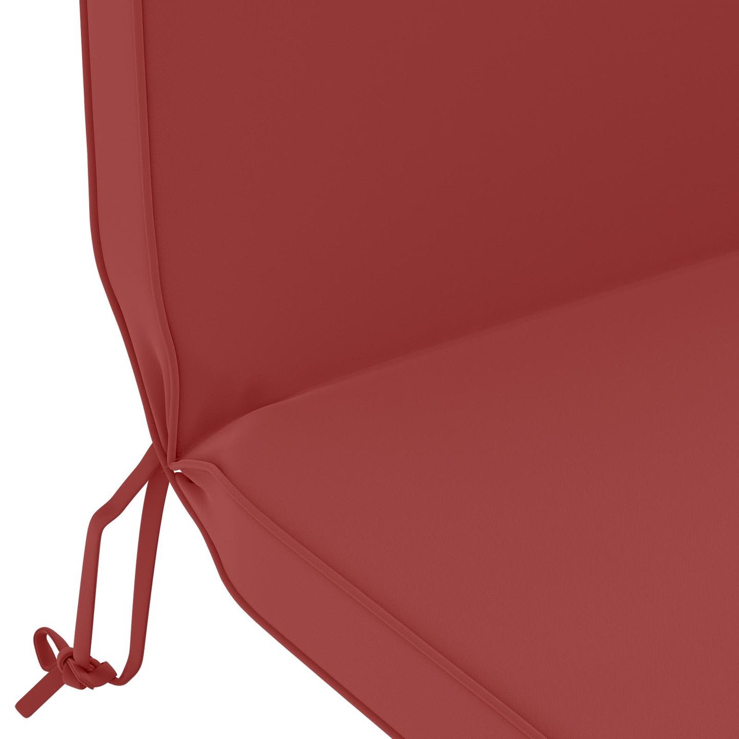 vidaXL Sun Lounger Cushion 100% Polyester Wine Red 55 x 124 x 5 cm