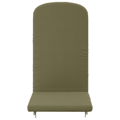 vidaXL Sun Lounger Cushion GEMERT 100% Polyester Olive Green