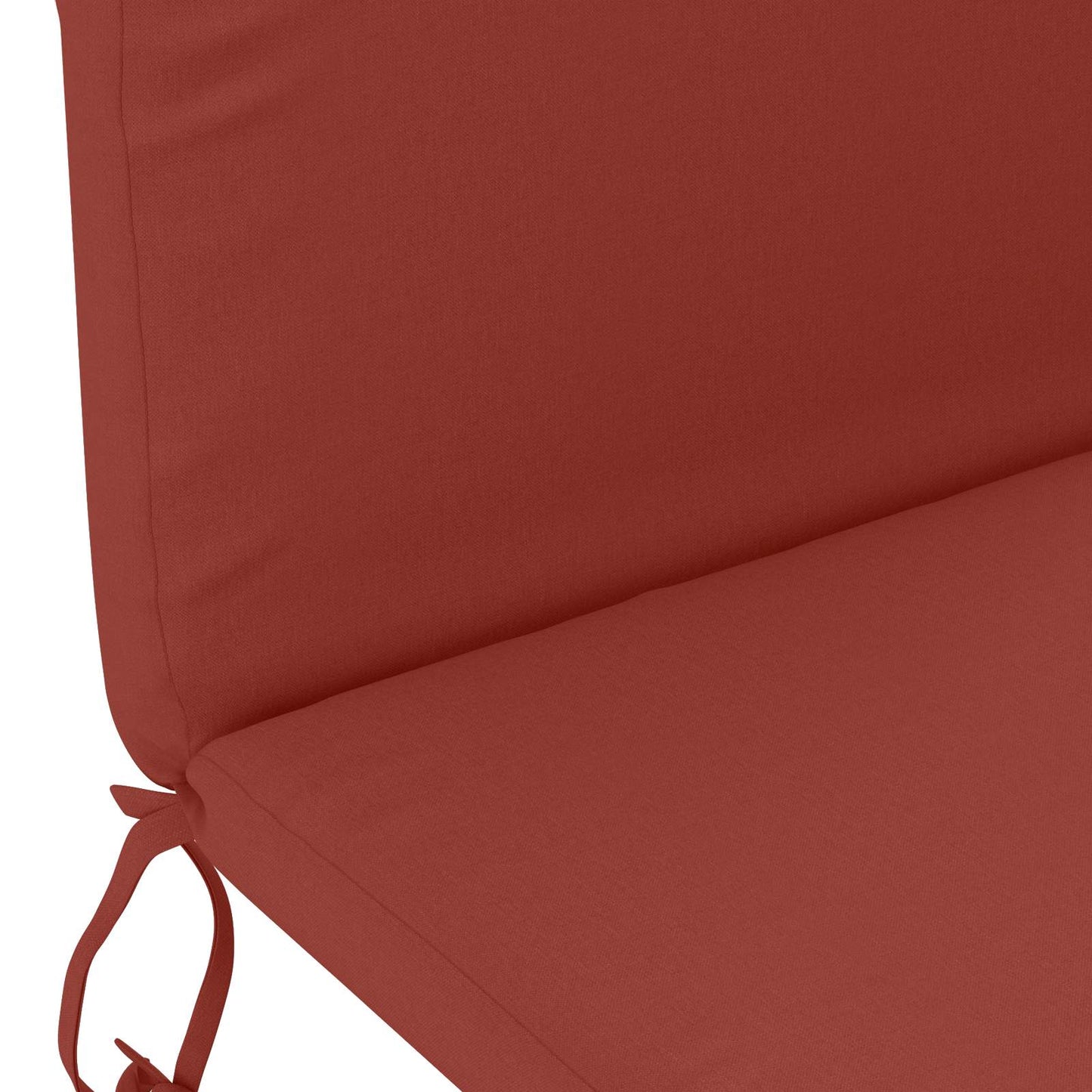 vidaXL Sun Lounger Cushion GEMERT 100% Polyester Red 47 x 131 x 5 cm