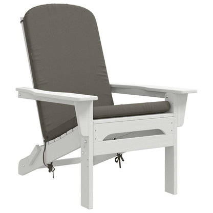 vidaXL Sun Lounger Cushion GEMERT 100% Polyester Grey 47 x 131 x 5 cm