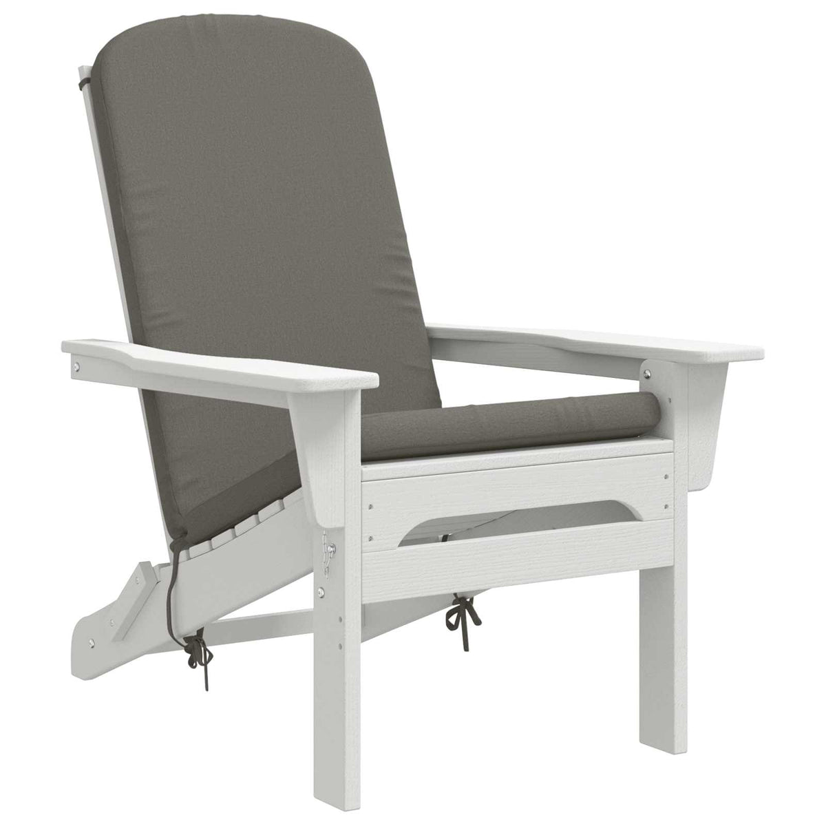 vidaXL Adirondack Chair Cushion GEMERT 100% Polyester Grey