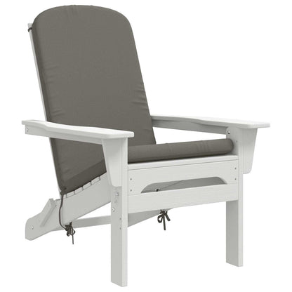 vidaXL Adirondack Chair Cushion GEMERT 100% Polyester Grey