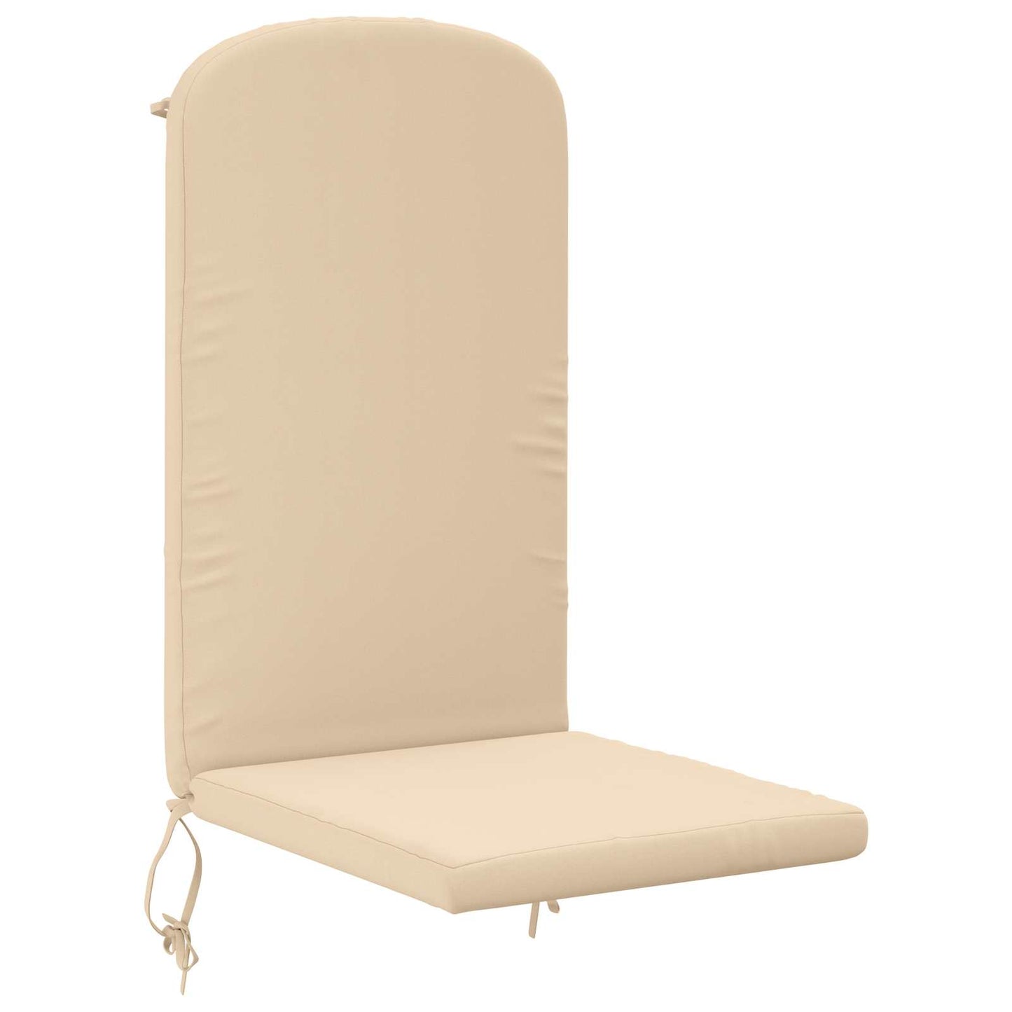 vidaXL Sun Lounger Cushion GEMERT 100% Polyester Cream 47 x 131 x 5 cm