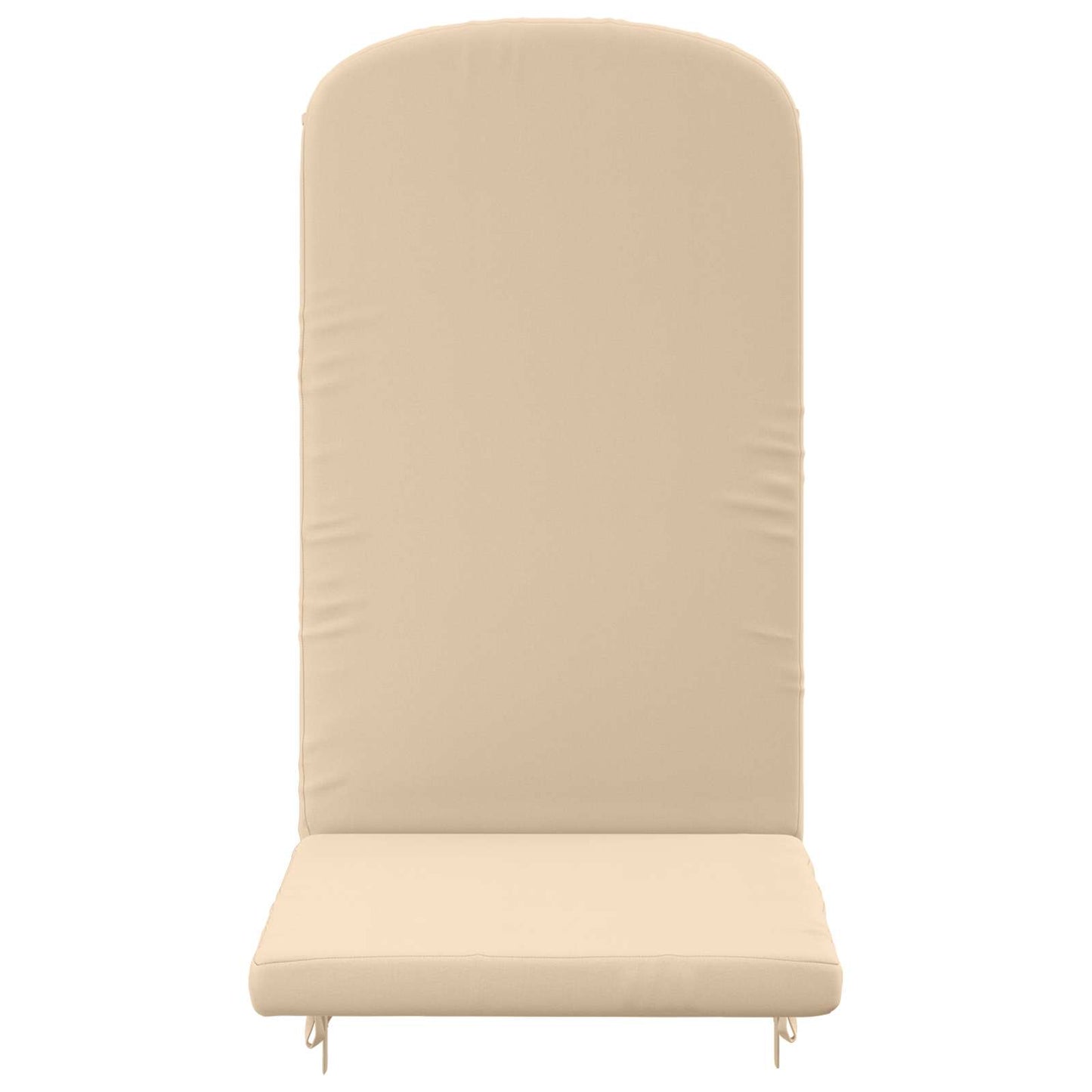 vidaXL Sun Lounger Cushion GEMERT 100% Polyester Cream 47 x 131 x 5 cm