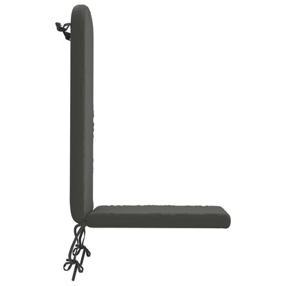 vidaXL Sun Lounger Cushion GEMERT 100% Polyester Anthracite